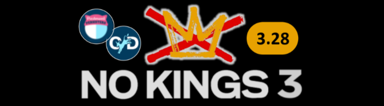 No Kings Three Banner